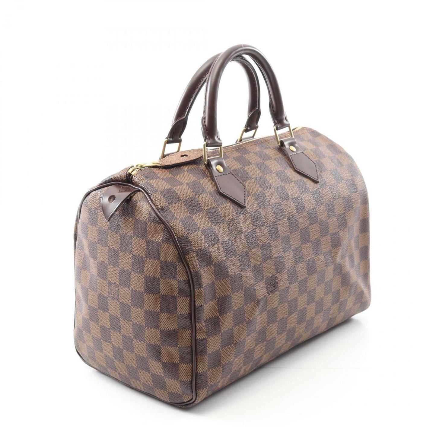 Louis Vuitton Coated Canvas Brown Handbags