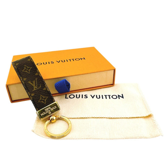 Louis Vuitton Monogram Canvas Brown Key Rings