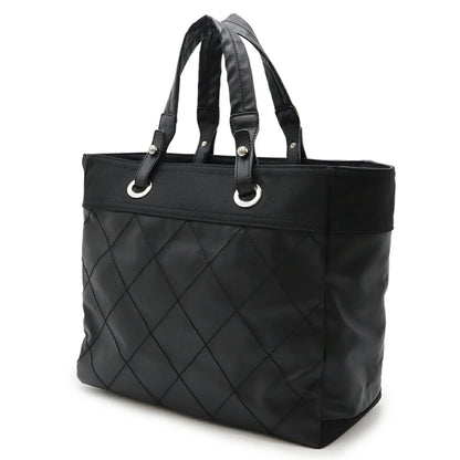 Chanel Coated Canvas Black Handbags