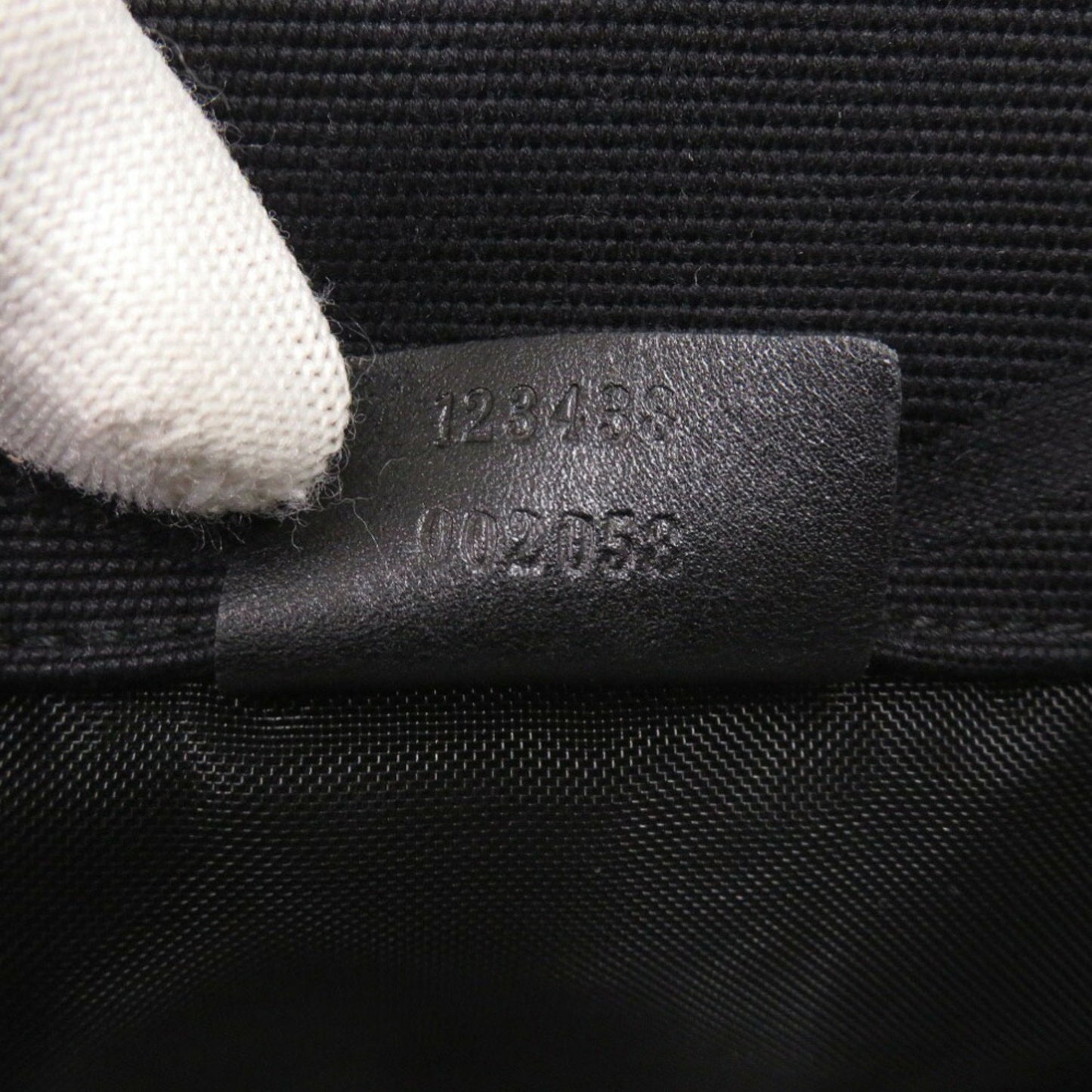 Gucci Canvas Black Shoulder Bags