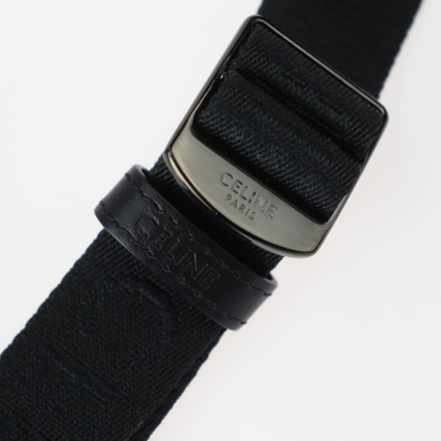 Celine Nylon Black Shoulder Bags