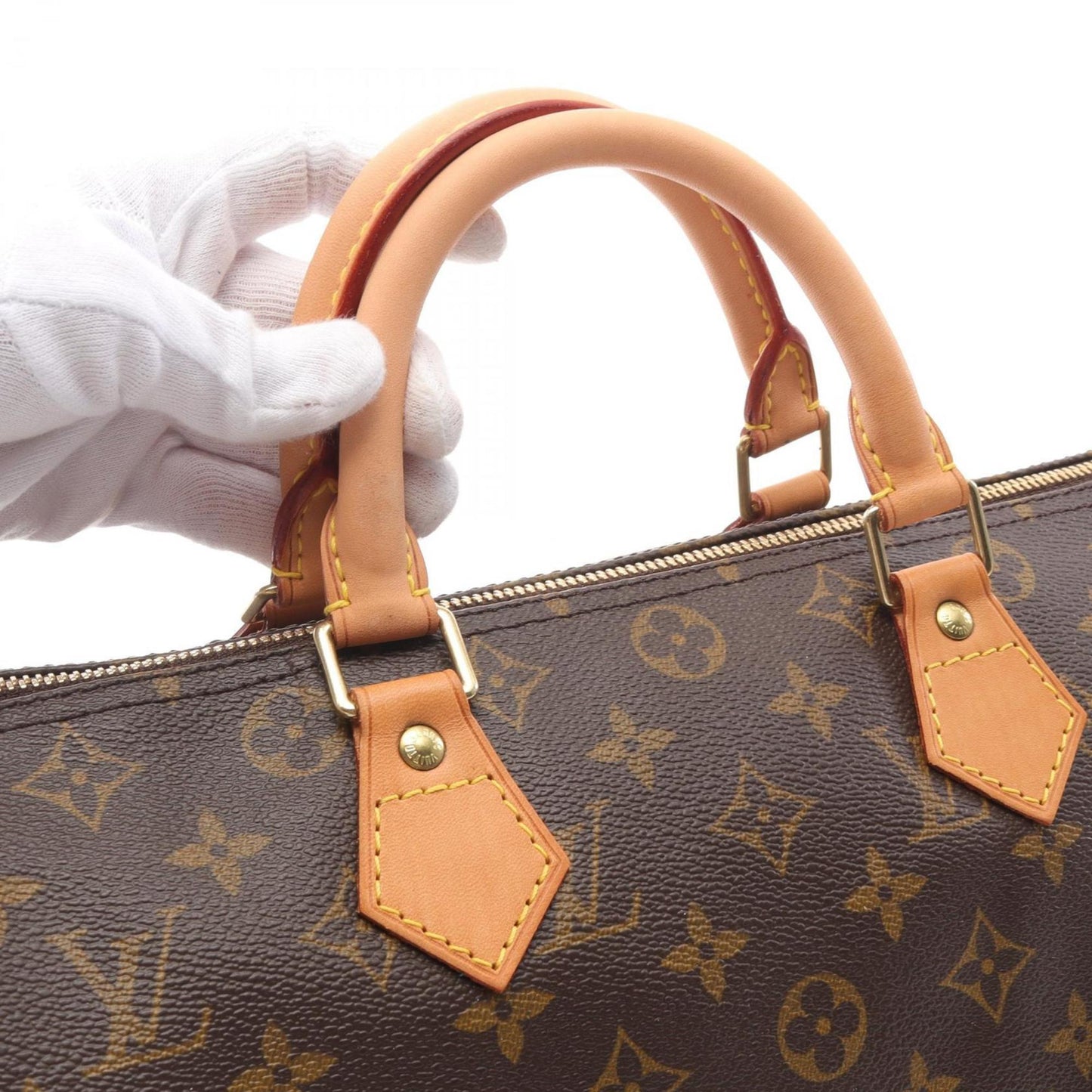 Louis Vuitton Coated Canvas Brown Handbags