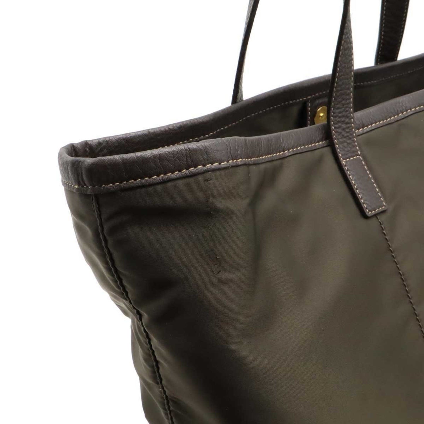 Prada Nylon Green Shoulder Bags