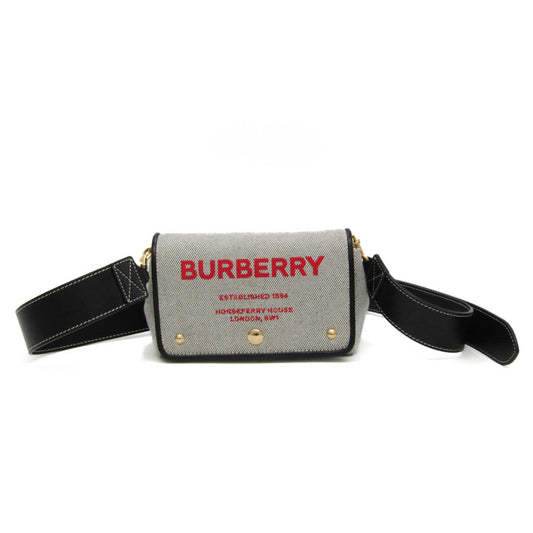 Burberry Canvas Black Shoulder Bags