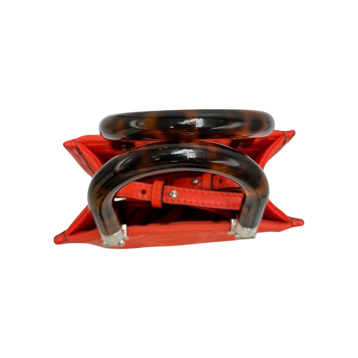 Fendi Canvas Orange Shoulder Bags