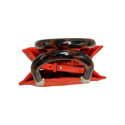 Fendi Canvas Orange Shoulder Bags