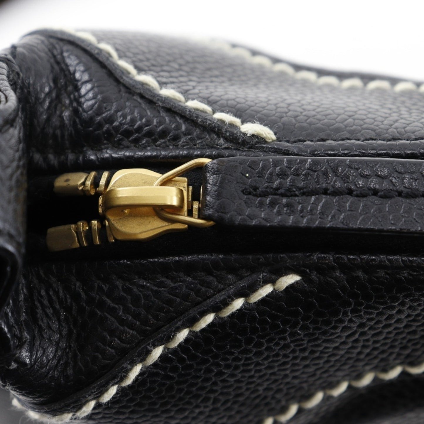 Chanel Calfskin Black Shoulder Bags