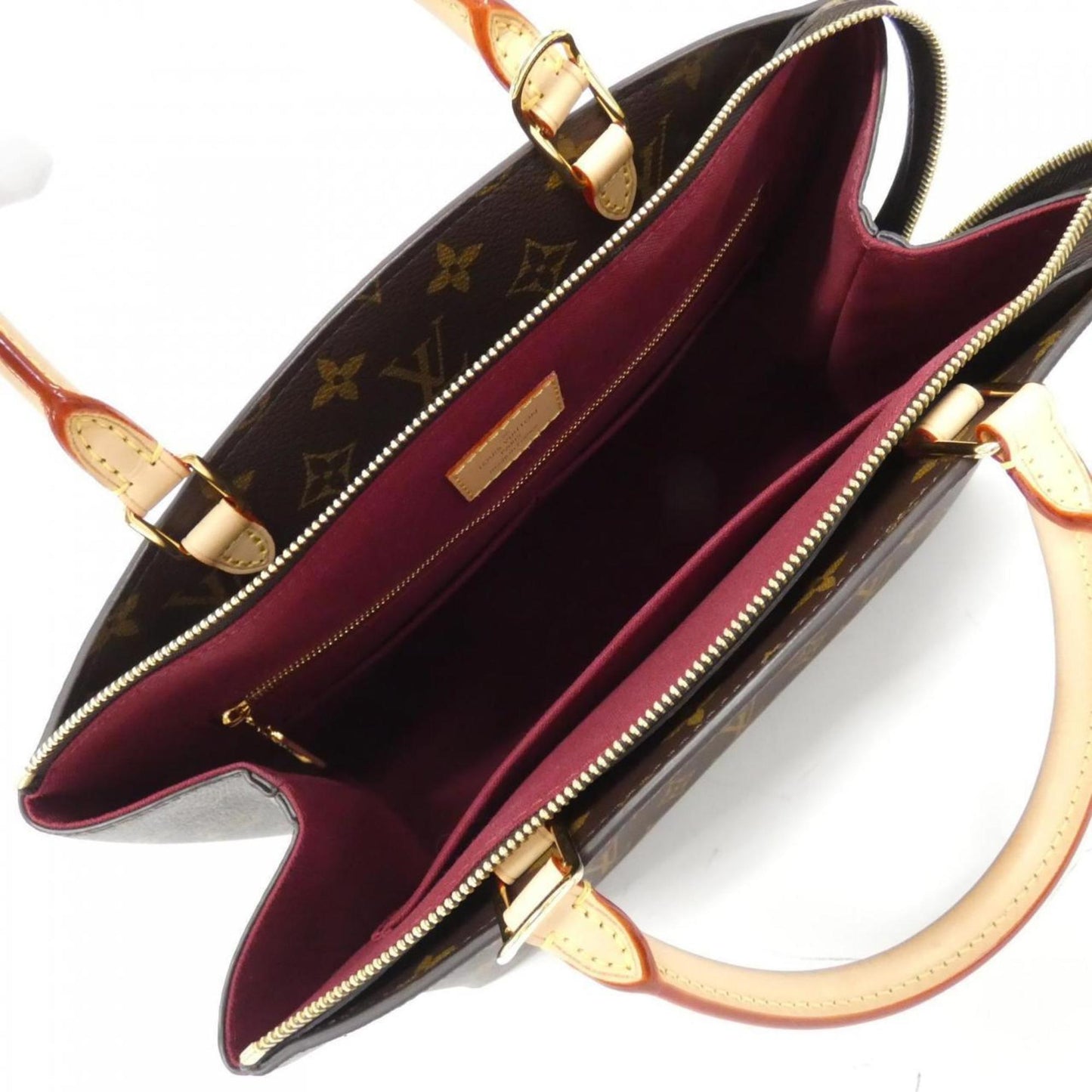 Louis Vuitton Coated Canvas Brown Handbags