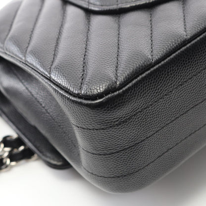 Chanel Calfskin Black Shoulder Bags