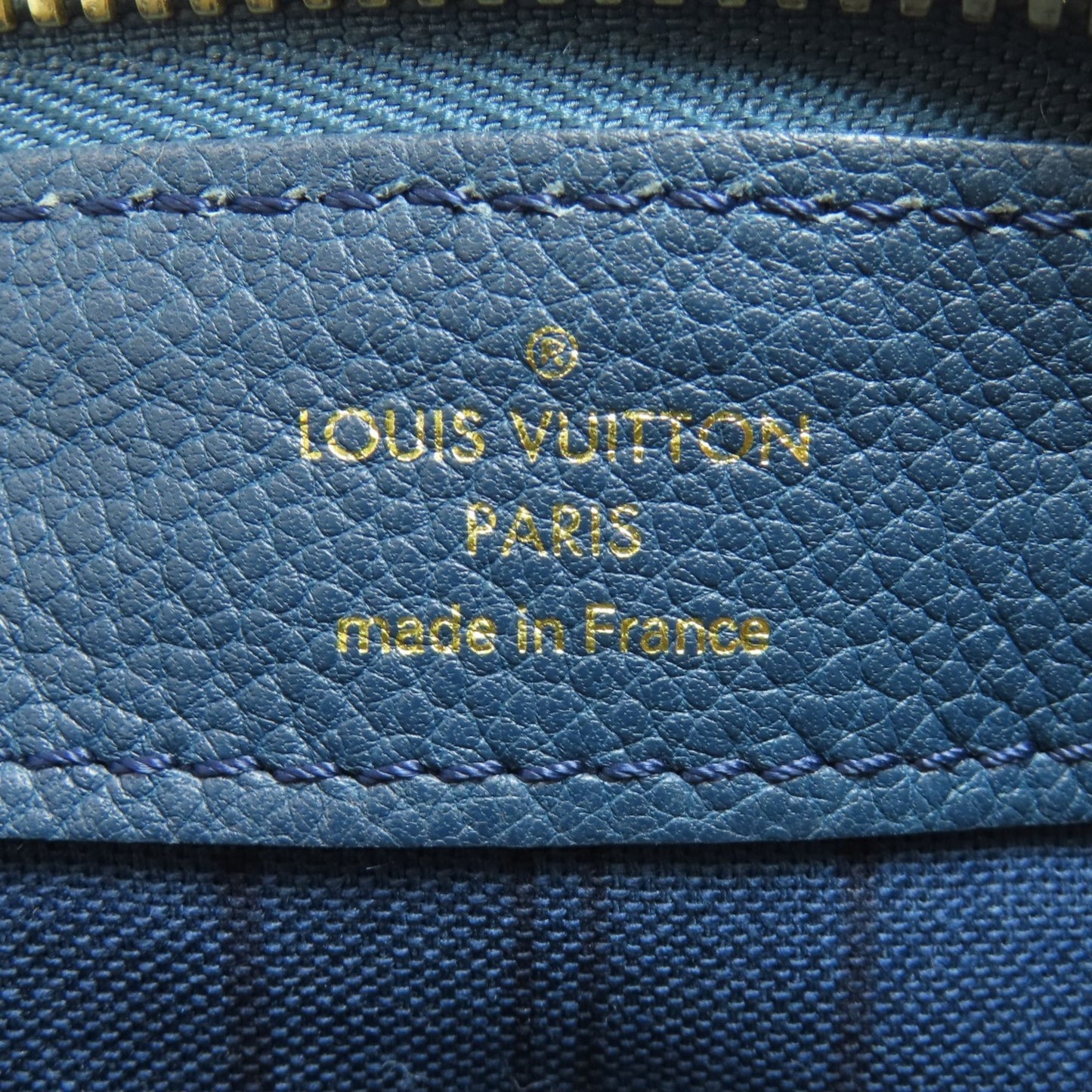 Louis Vuitton Empreinte Blue Clutch Bags
