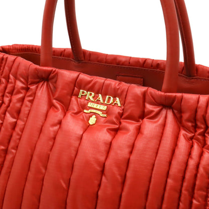 Prada Nylon Red Handbags