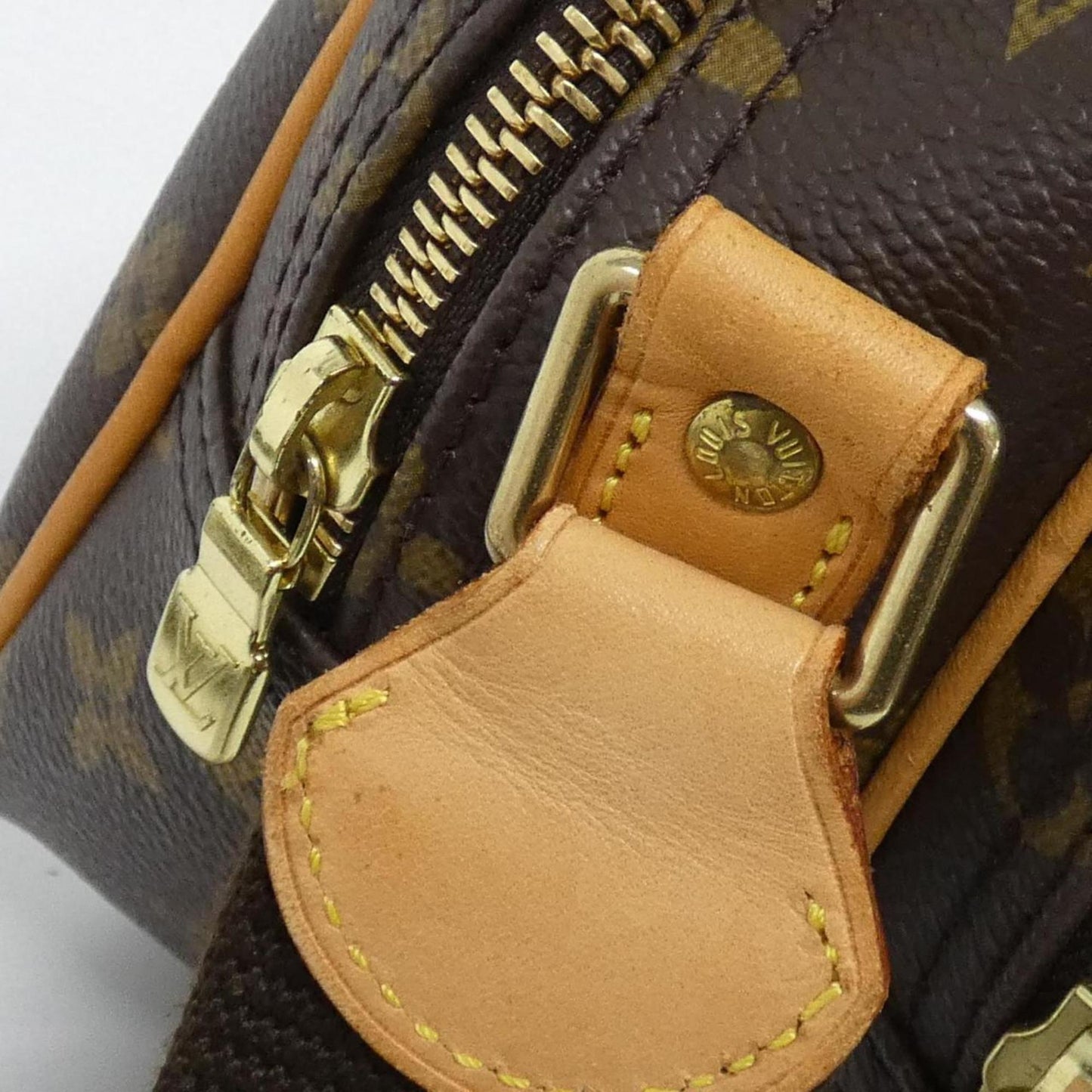 Louis Vuitton Coated Canvas Brown Shoulder Bags