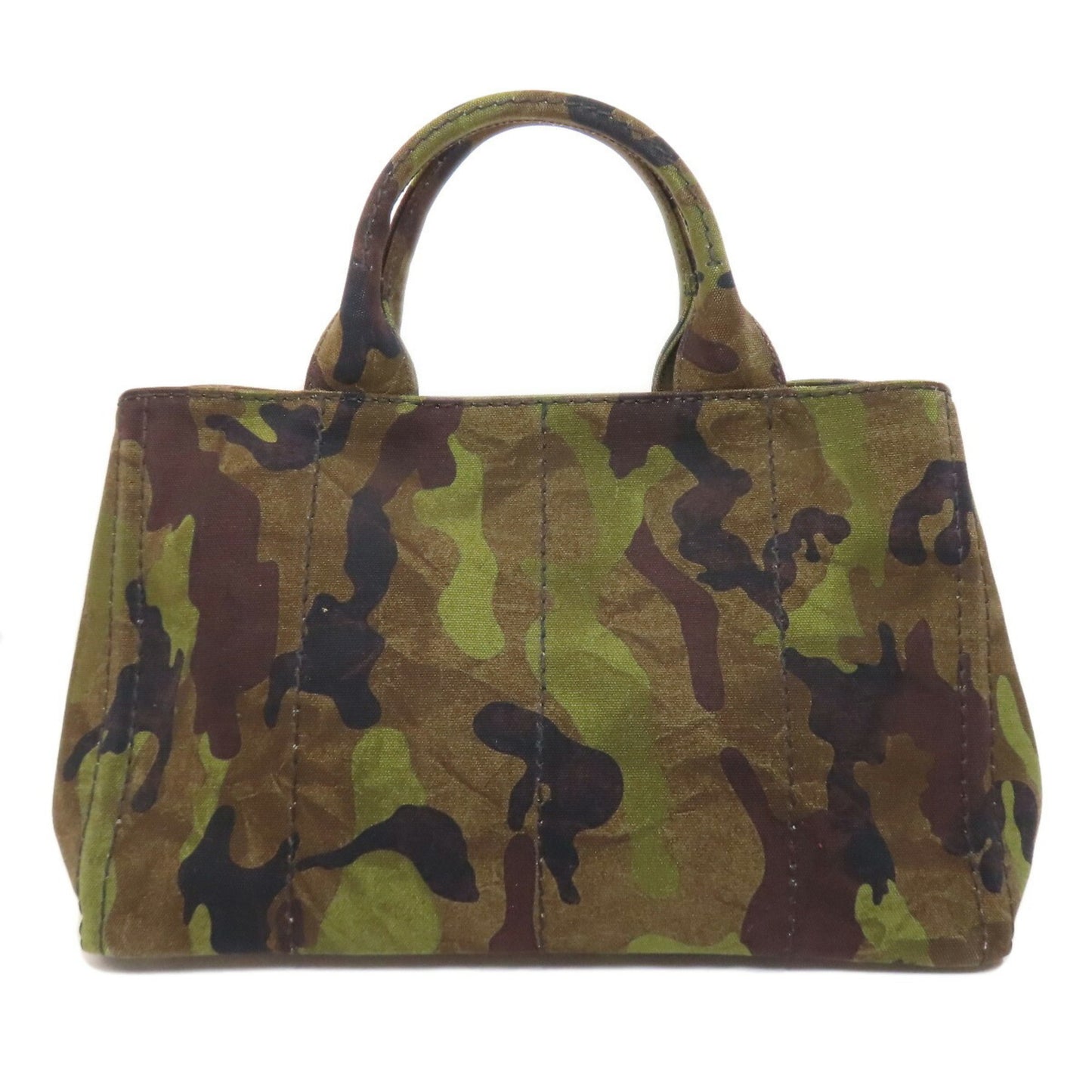 Prada Canvas Brown Handbags