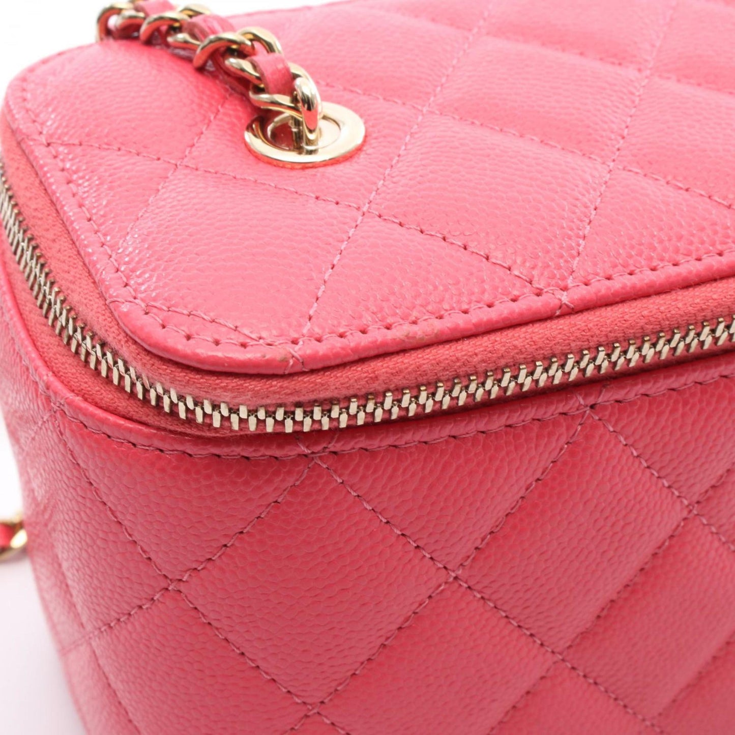 Chanel Calfskin Pink Shoulder Bags