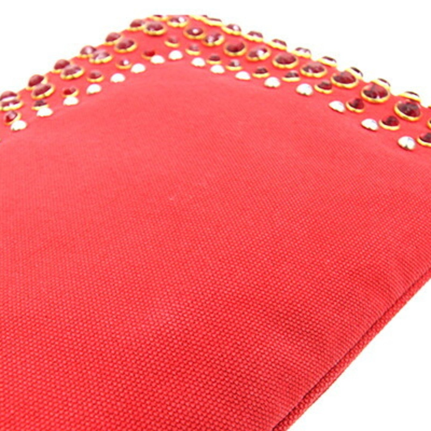 Prada Canvas Red Clutch Bags