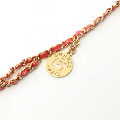 Chanel Patent Orange Shoulder Bags