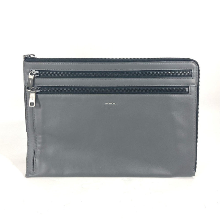 Fendi Others Gray Clutch Bags