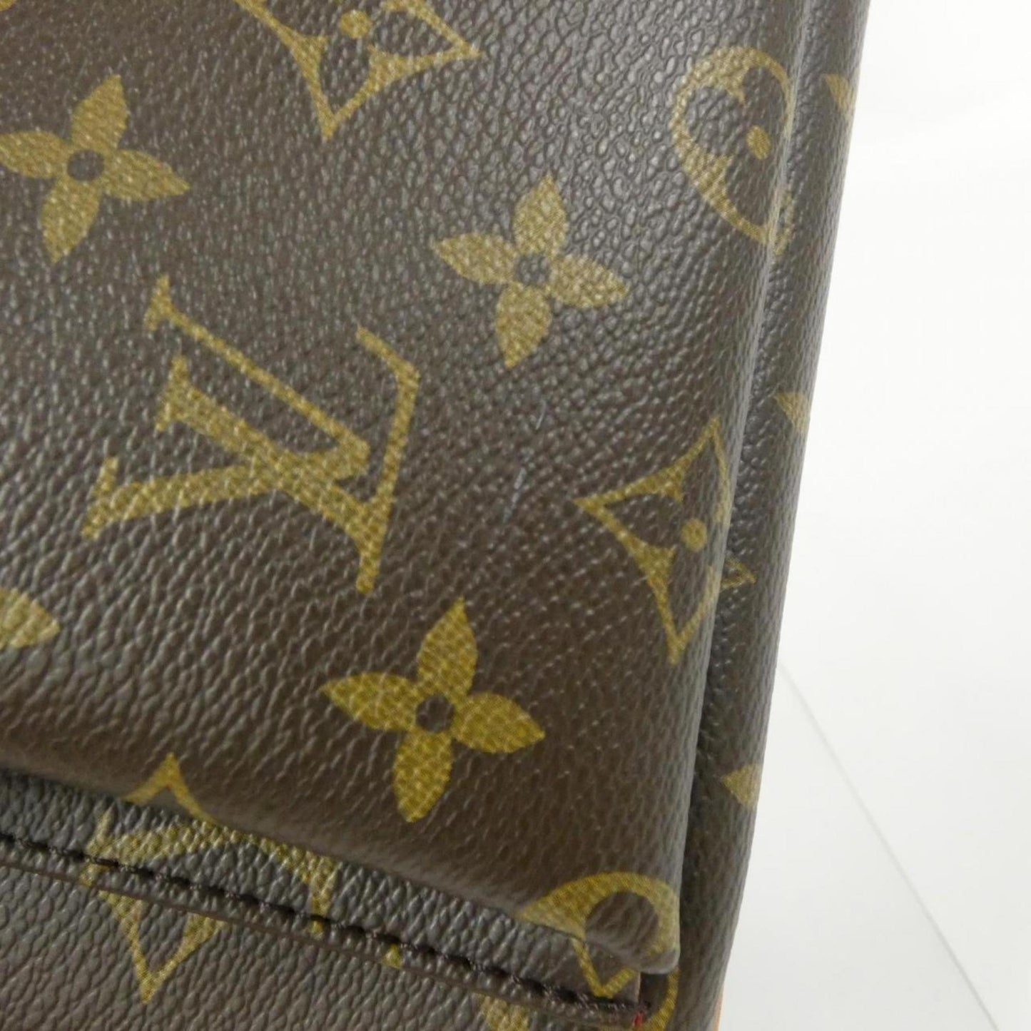 Louis Vuitton Coated Canvas Brown Handbags