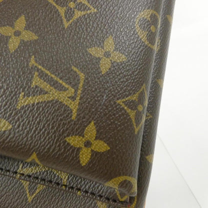 Louis Vuitton Coated Canvas Brown Handbags