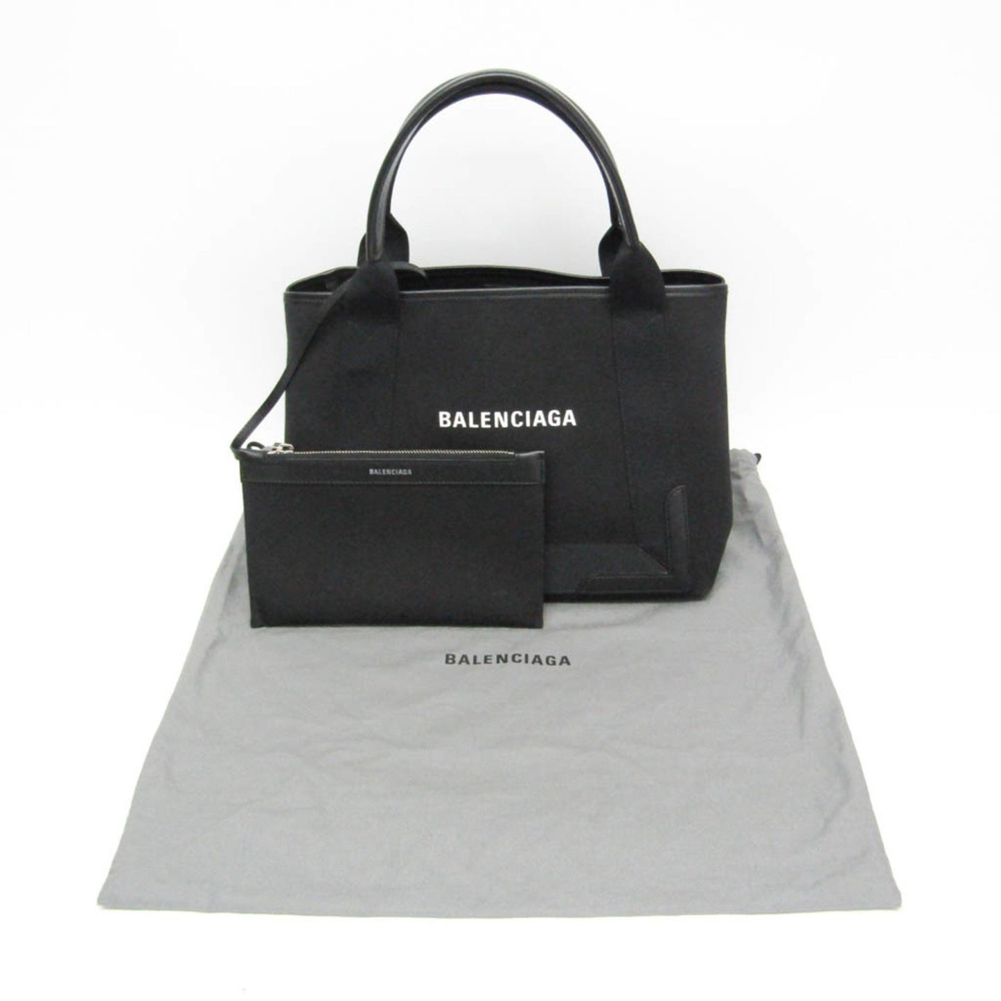 Balenciaga Canvas Black Handbags