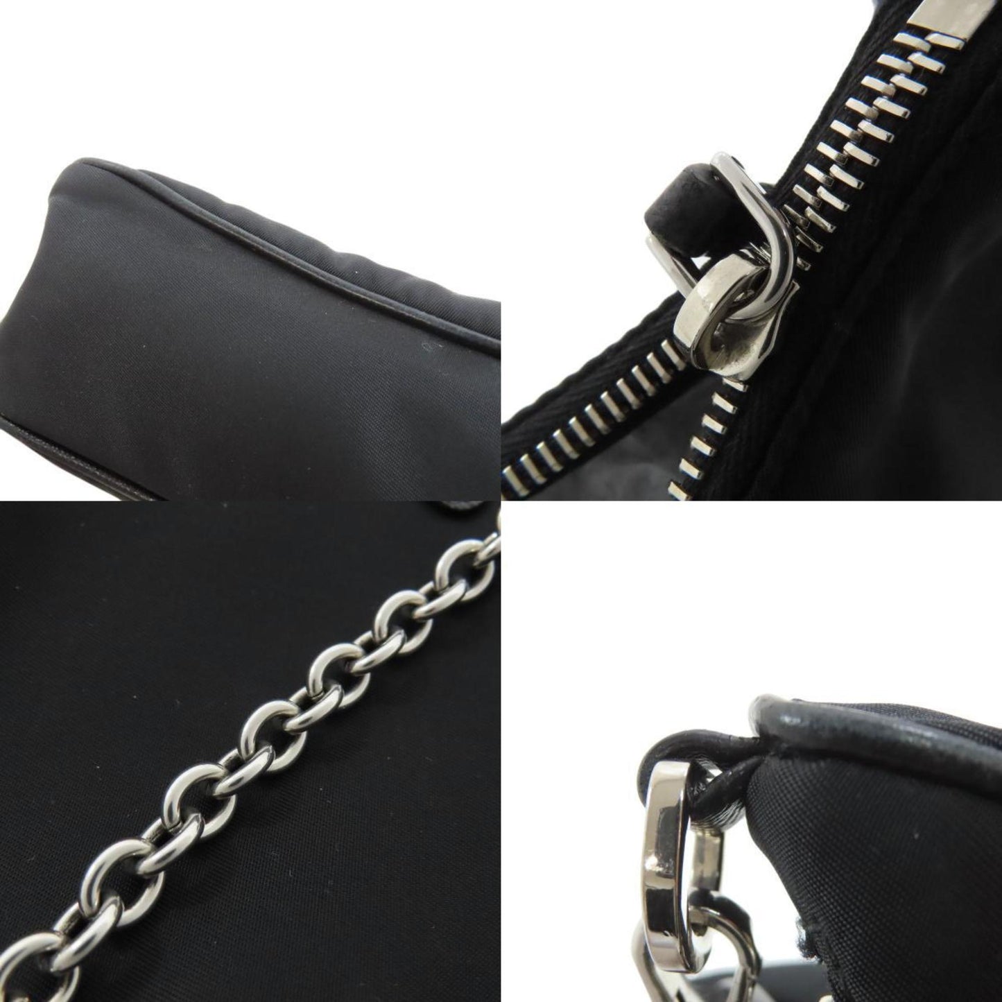 Prada Nylon Black Shoulder Bags