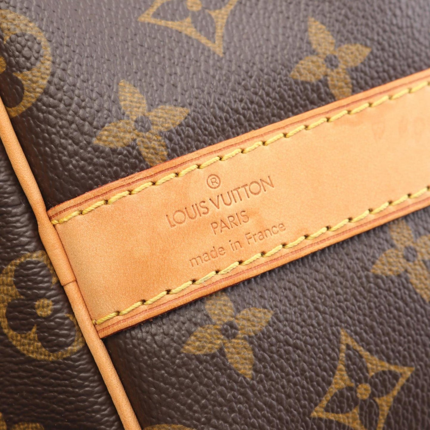 Louis Vuitton Coated Canvas Brown Travel Bags