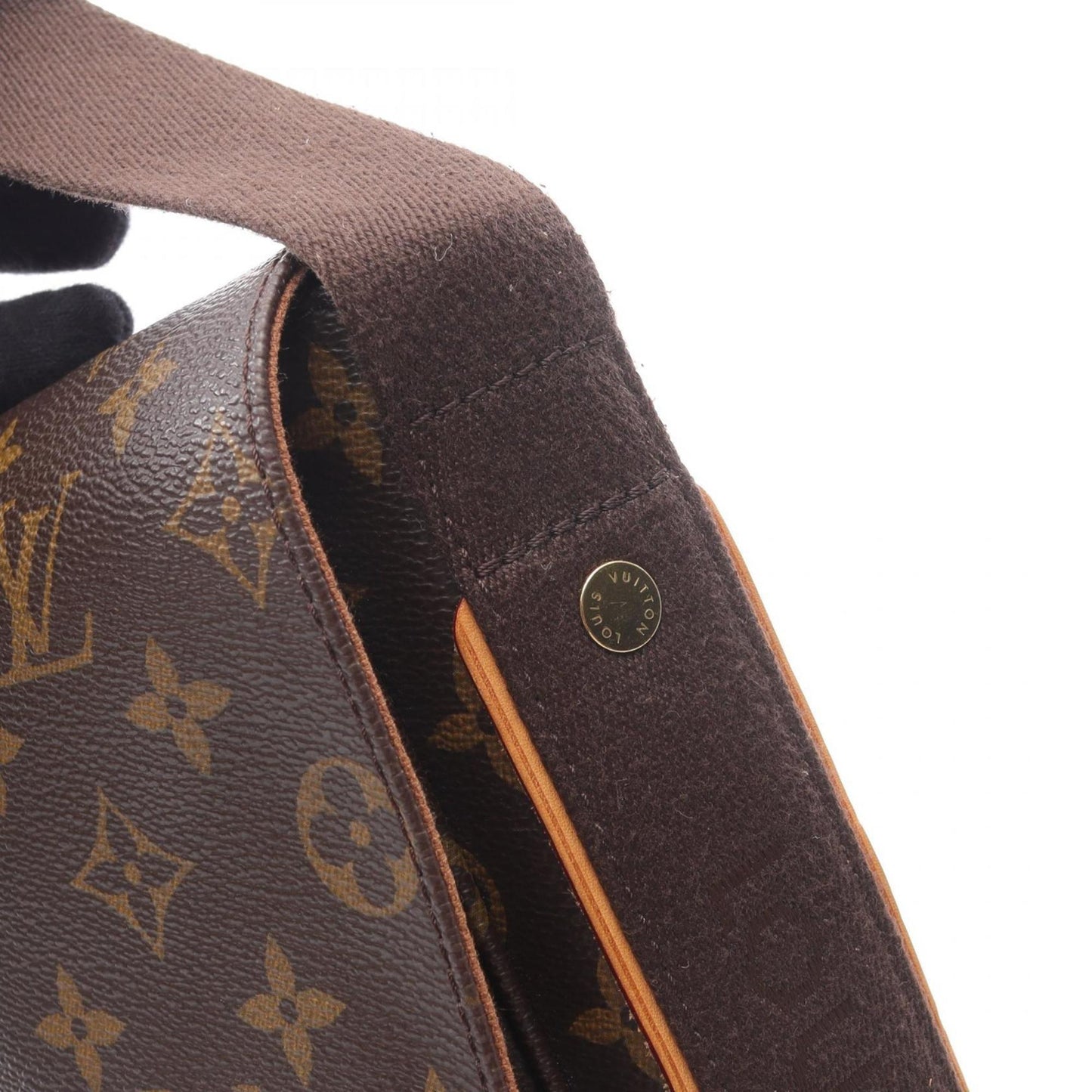 Louis Vuitton Coated Canvas Brown Shoulder Bags