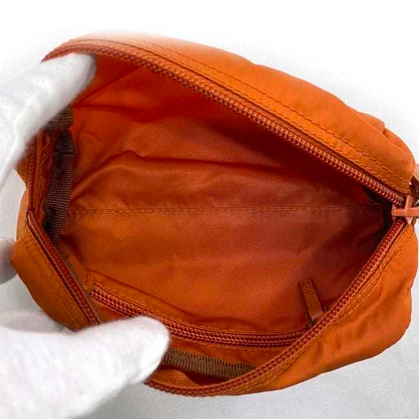 Prada Nylon Orange Small Bags