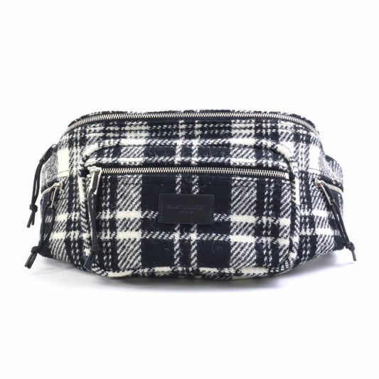 Saint Laurent Wool Black Crossbody Bags