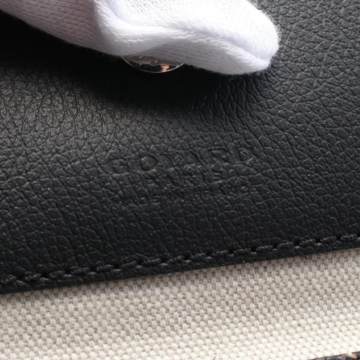 Goyard Coated Canvas Black Tote Bags