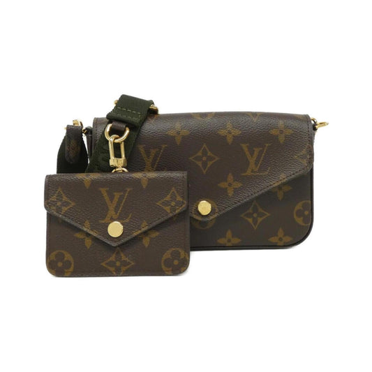 Louis Vuitton Monogram Canvas Green Shoulder Bags