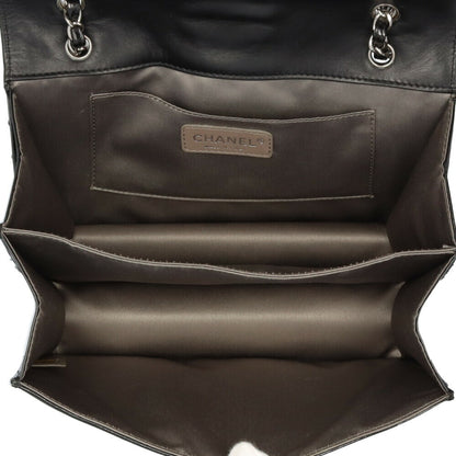 Chanel Patent Black Shoulder Bags