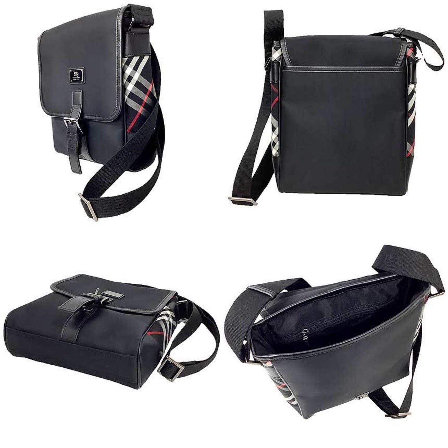 Burberry Nylon Black Shoulder Bags