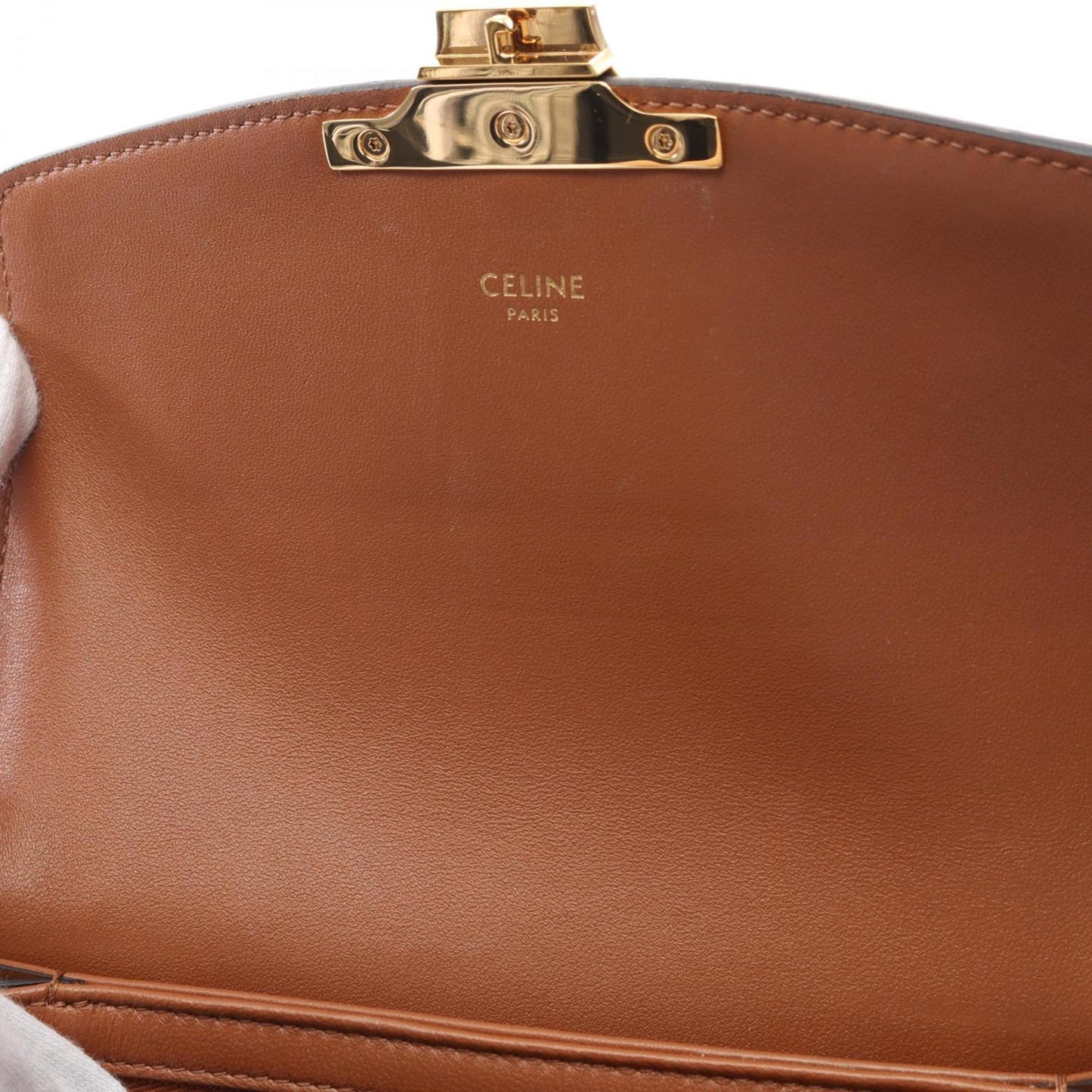 Celine Canvas Brown Shoulder Bags
