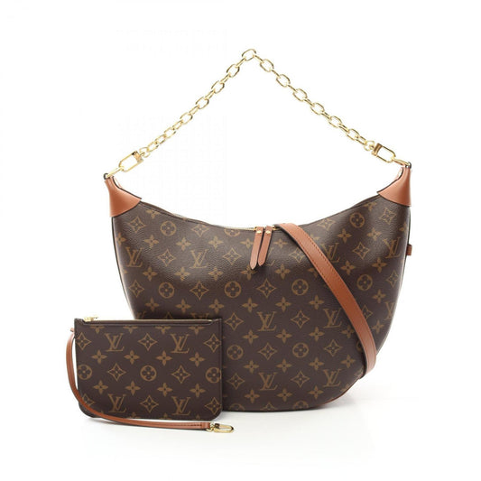Louis Vuitton Monogram Canvas Brown Shoulder Bags