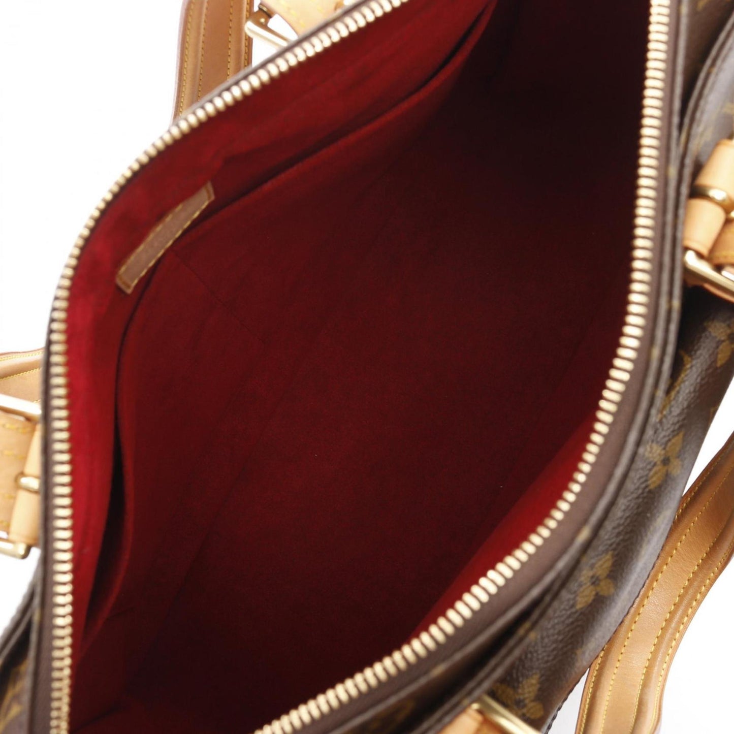 Louis Vuitton Coated Canvas Brown Handbags
