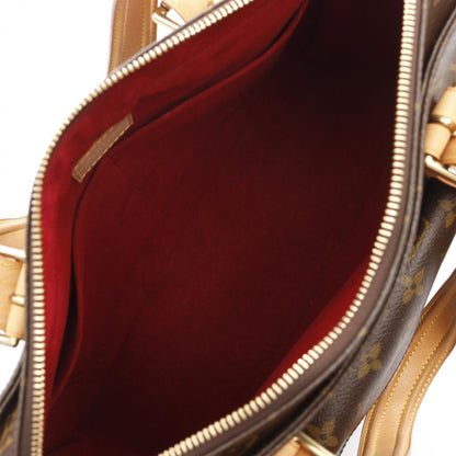 Louis Vuitton Coated Canvas Brown Handbags