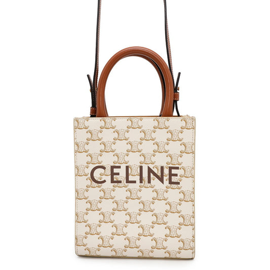 Celine Pvc White Shoulder Bags