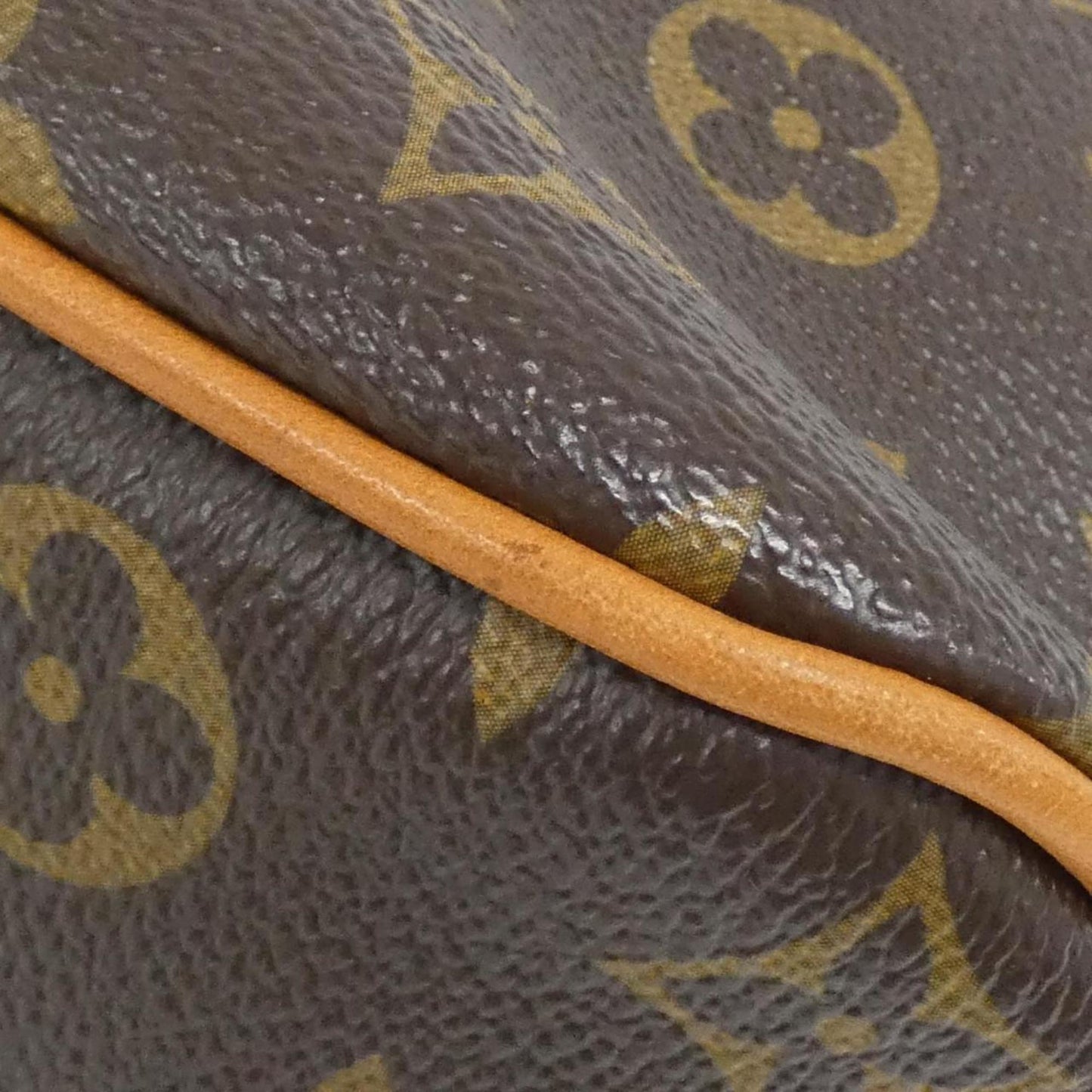 Louis Vuitton Coated Canvas Brown Shoulder Bags