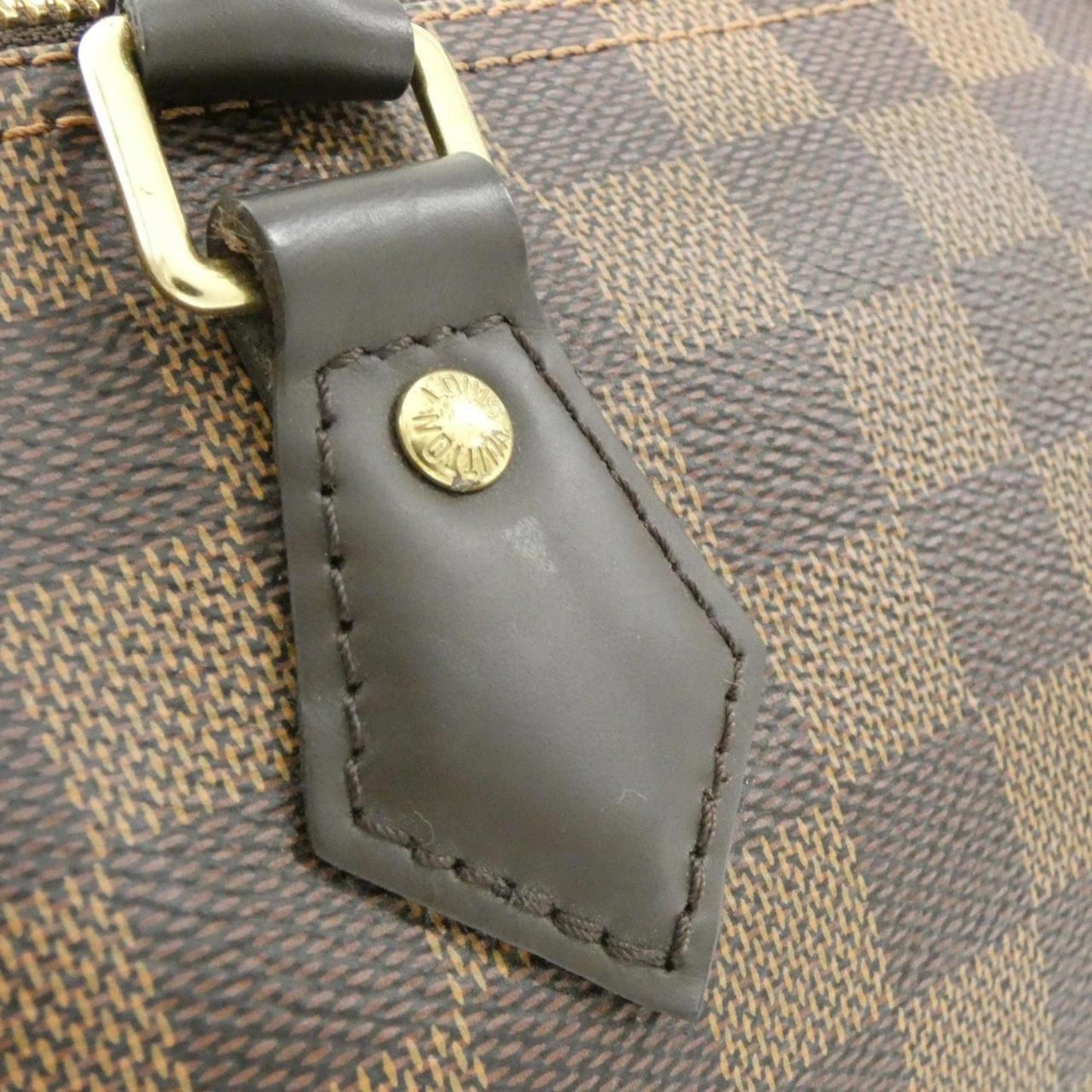 Louis Vuitton Coated Canvas Brown Travel Bags