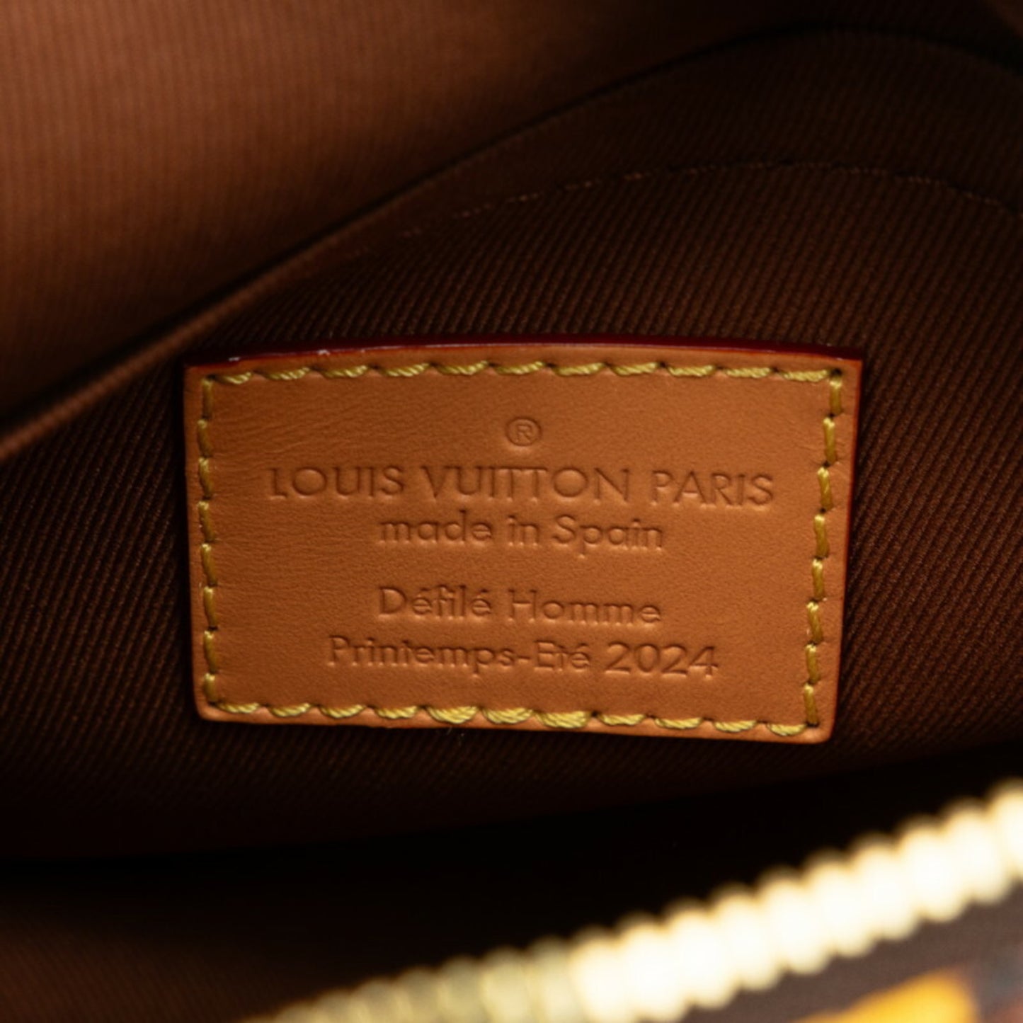 Louis Vuitton Pvc Yellow Shoulder Bags