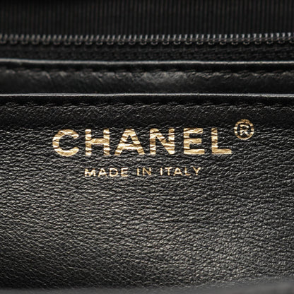 Chanel Calfskin Black Handbags