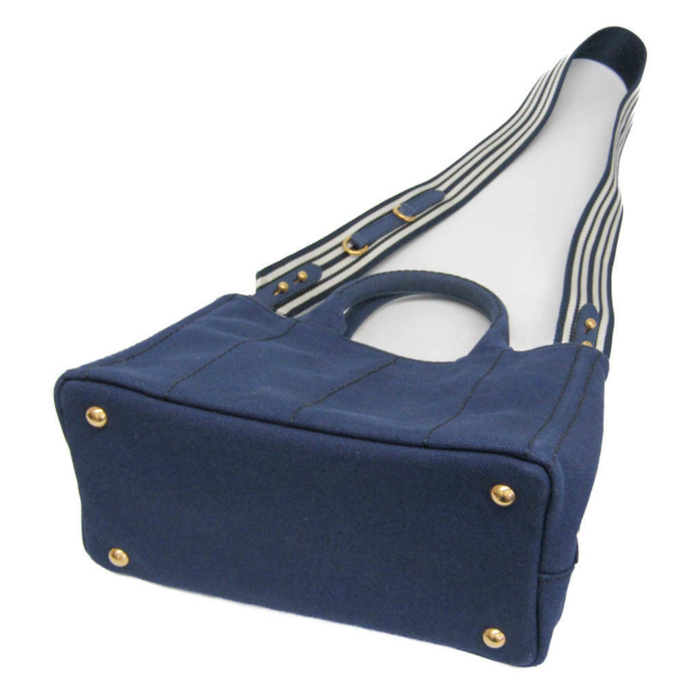 Prada Canvas Blue Shoulder Bags