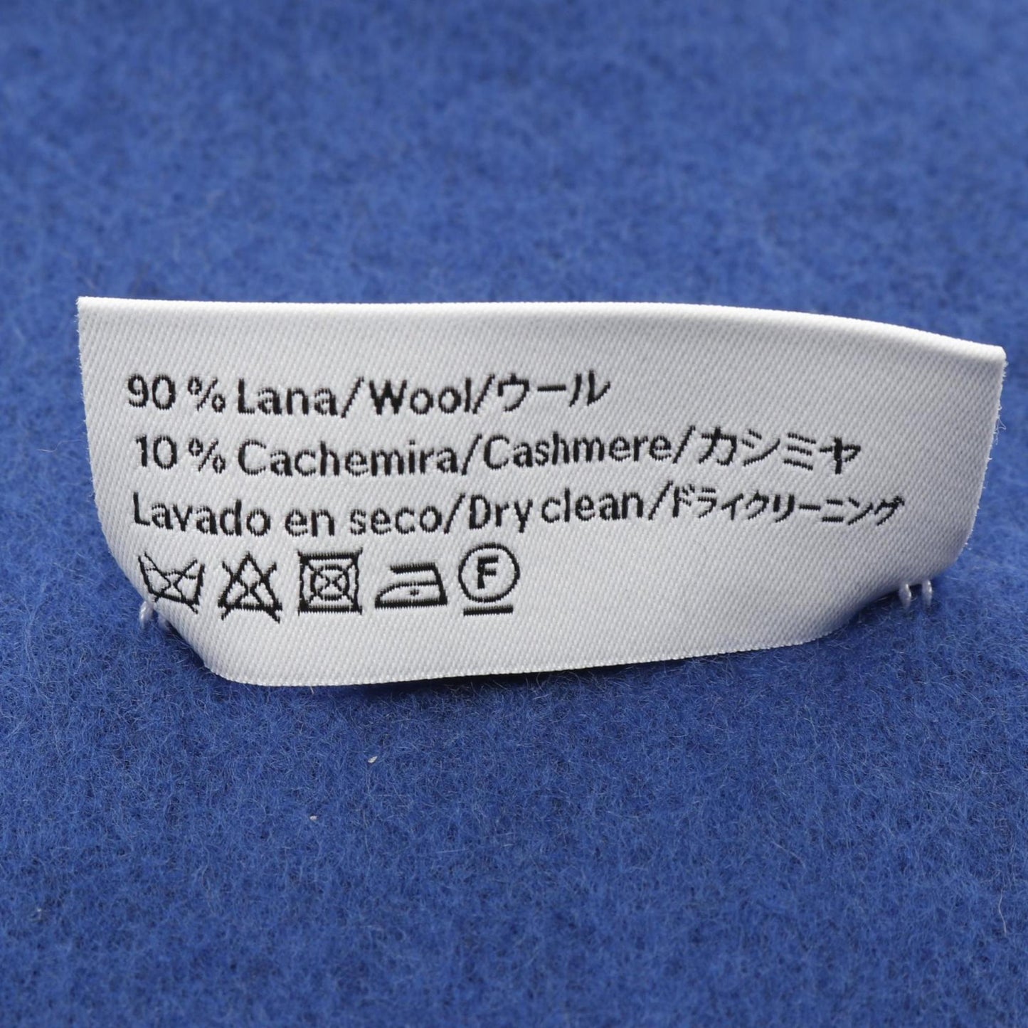 Loewe Wool Blue Scarves