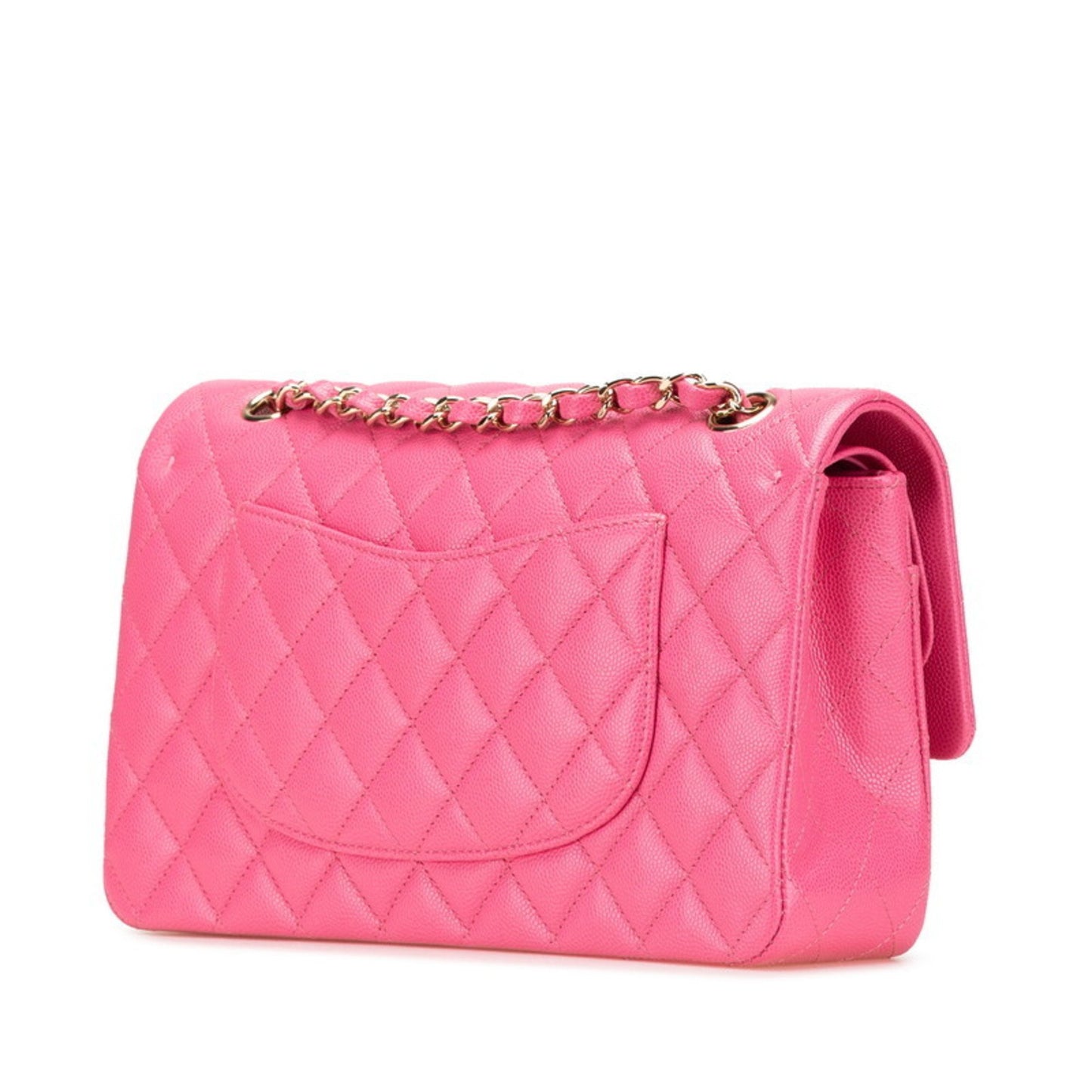 Chanel Calfskin Pink Handbags