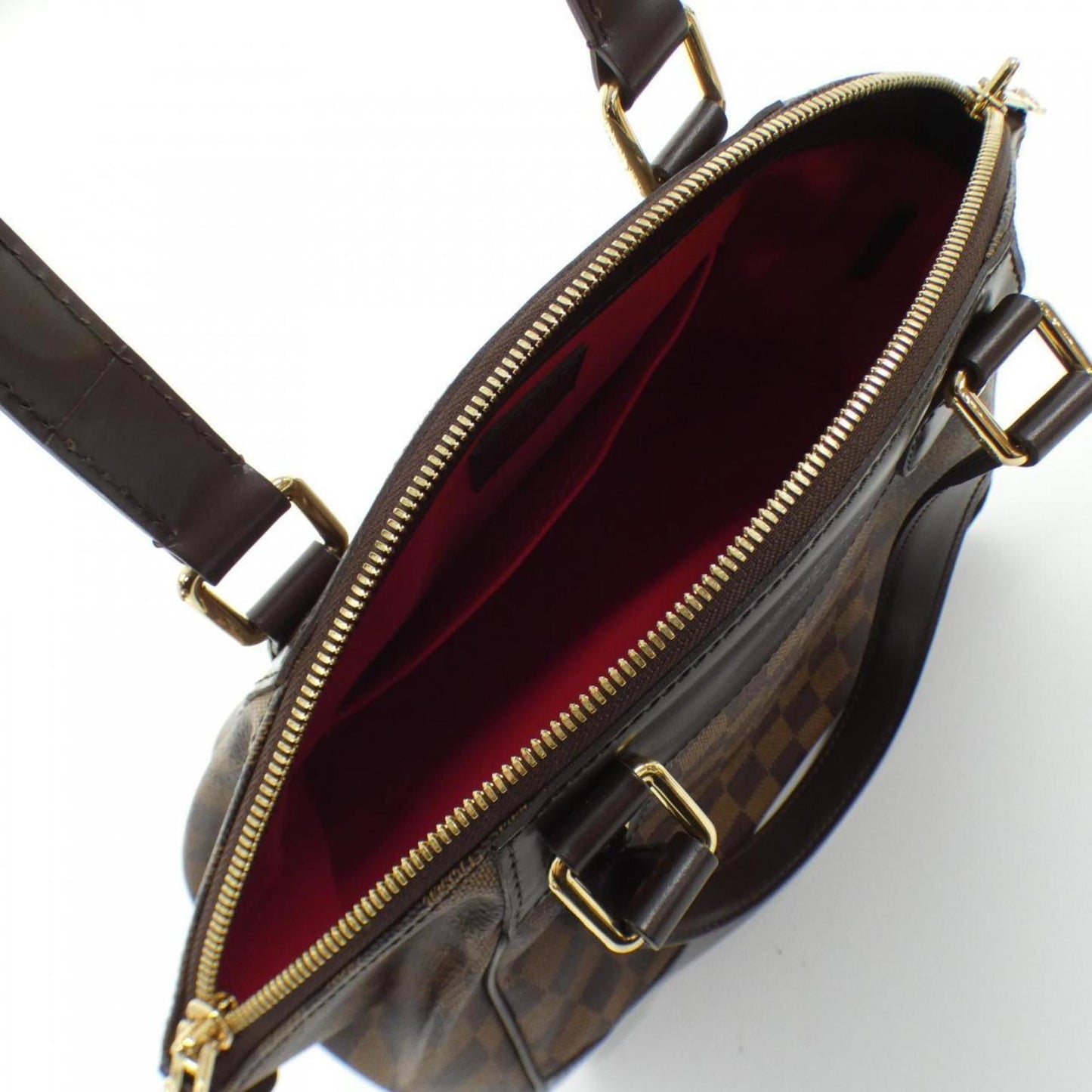 Louis Vuitton Coated Canvas Brown Handbags