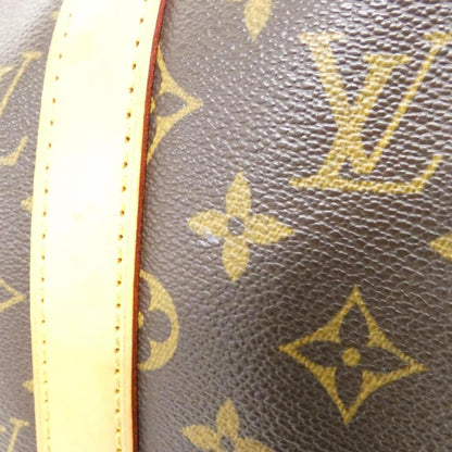 Louis Vuitton Coated Canvas Brown Travel Bags