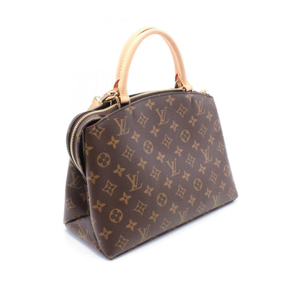 Louis Vuitton Coated Canvas Brown Handbags