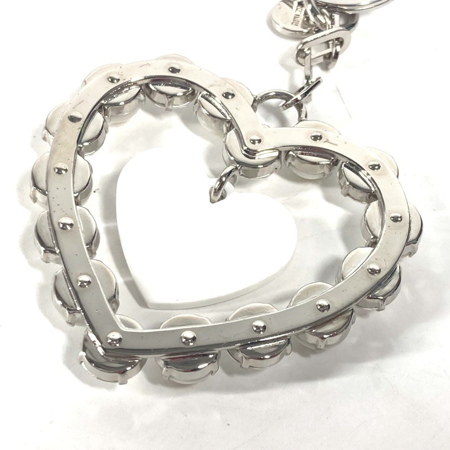 Miu Miu Other Metal Silver Key Rings