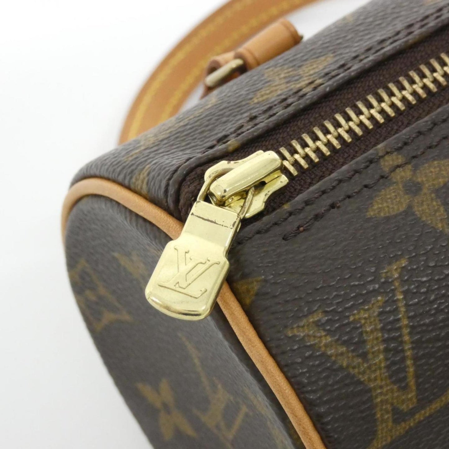 Louis Vuitton Coated Canvas Brown Handbags
